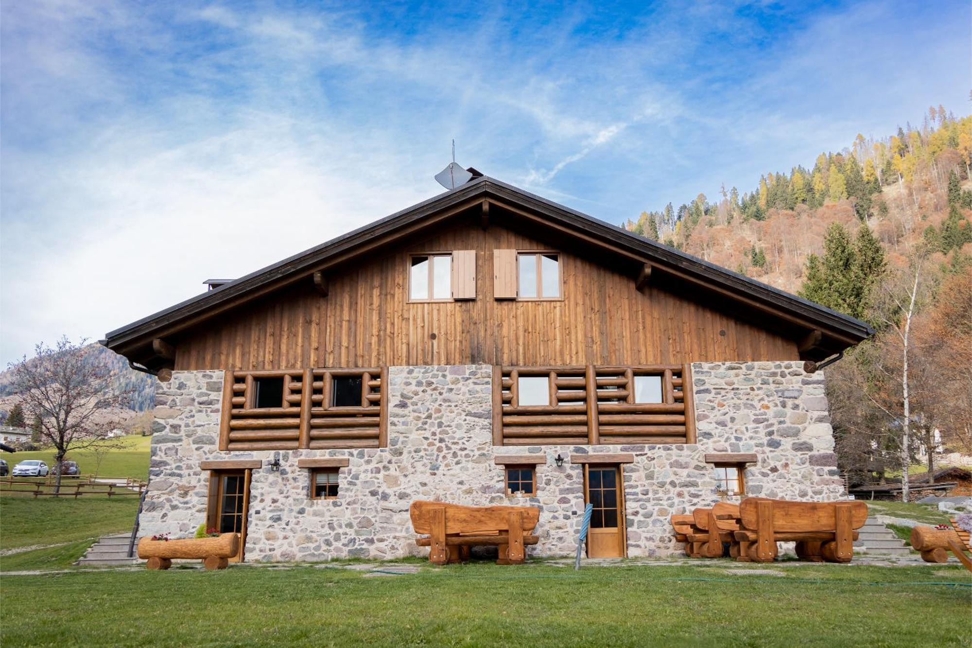 Chalet Al Maso Val Calamento Telf in Burglechner Exterior foto